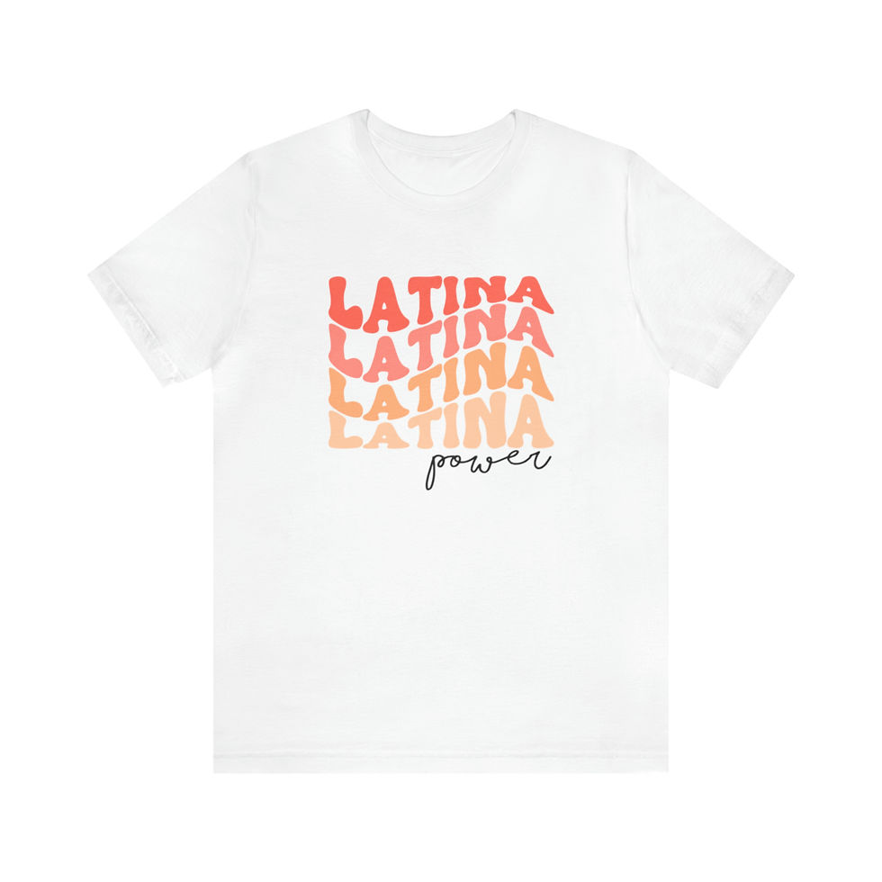 Thumbnail: Latina Power Jersey Short Sleeve T-shirt