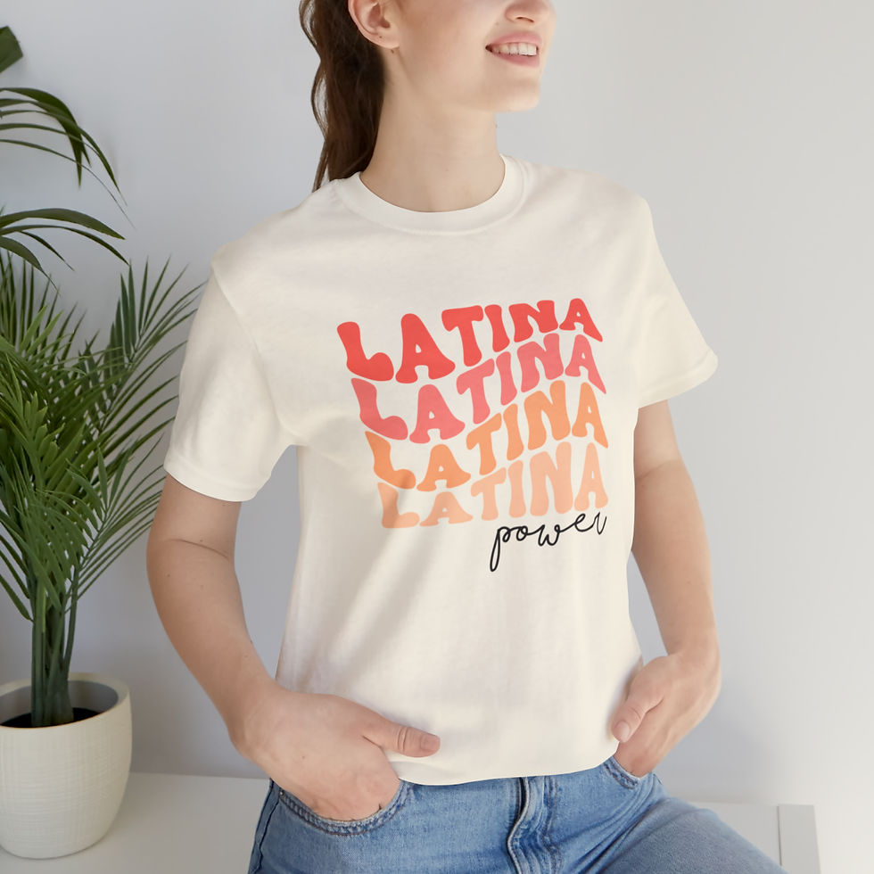 Thumbnail: Latina Power Jersey Short Sleeve T-shirt