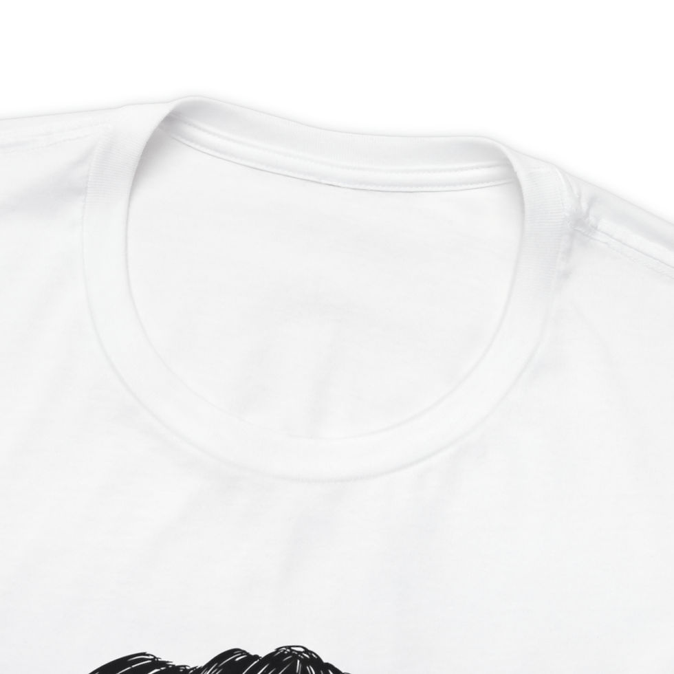 Thumbnail: Navy Mom Life Messy Bun Unisex Jersey Short Sleeve Tee