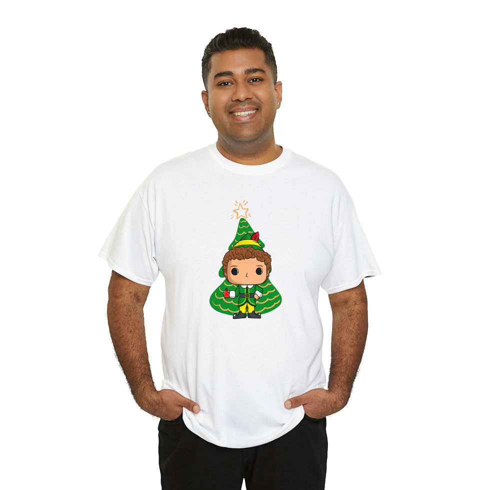 Thumbnail: Buddy The Elf Unisex Heavy Cotton T-shirt