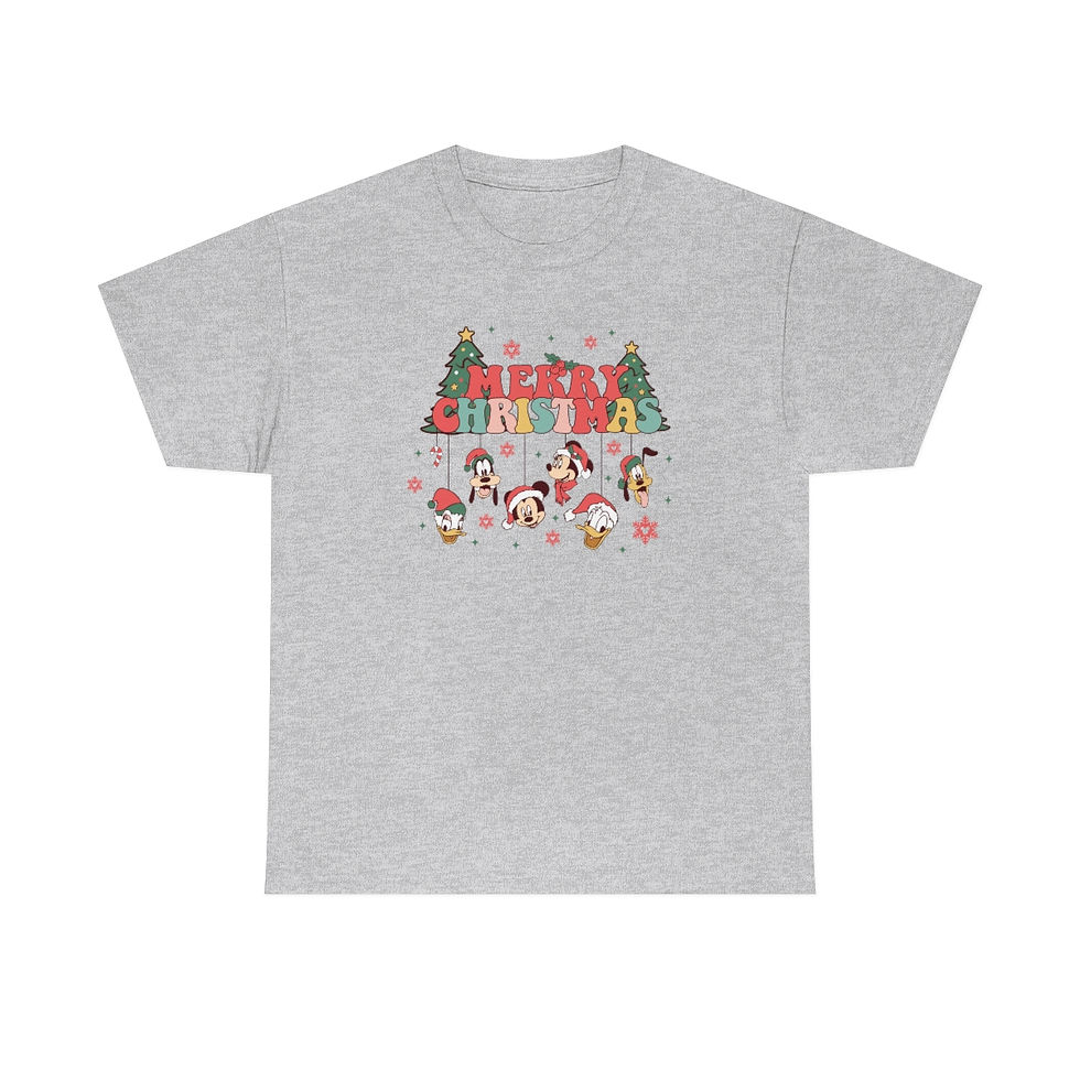 Thumbnail: Disney Gang Merry Christmas Unisex Shirt