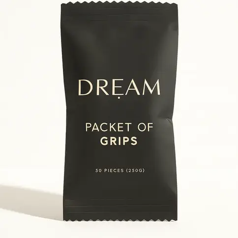 Pack of sleek, durable black hair grips displayed inside branded packaging on a white background — everyday styling essential