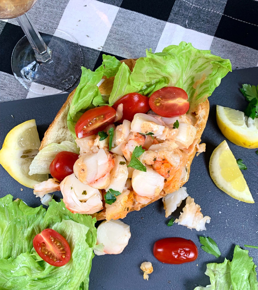 New Orleans Style Lobster Po' Boy