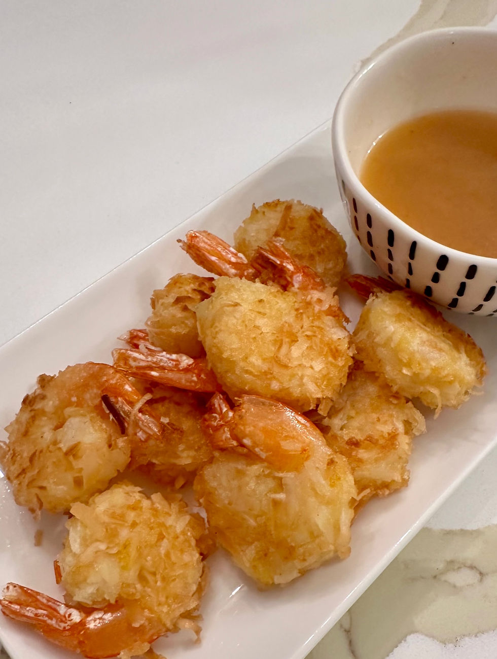 Coconut Shrimp with Mango Dipping Sauce