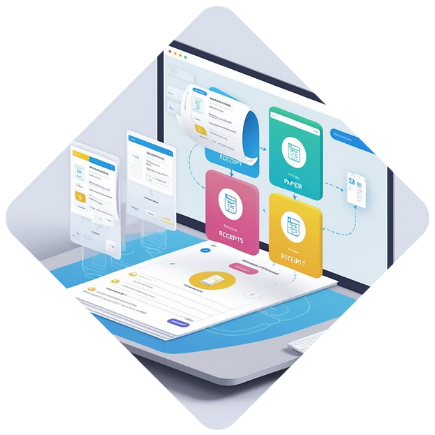 een computer met verschillende tabbladen in een data dashboard