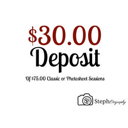 Classic/Photoshoot Session $75