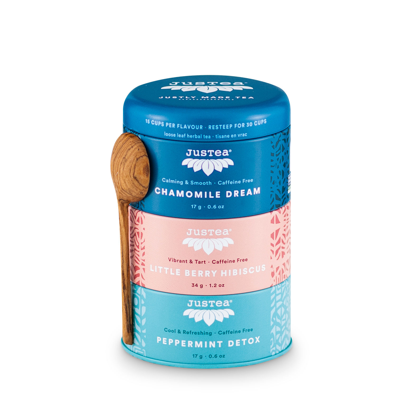 Herbal Tea Trio Med Skje