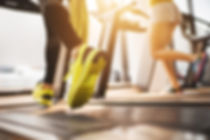 Running on Treadmill