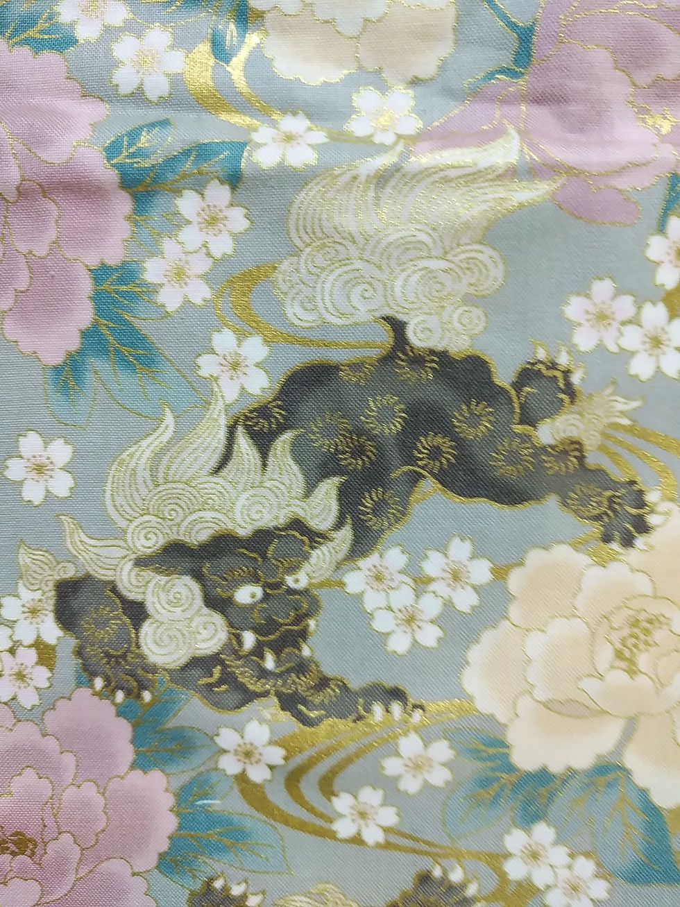 水色_唐獅子