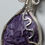 Thumbnail: Charoite wrapped in Sterling Silver
