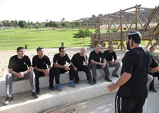 פעילות אתגרית עם משה כהן