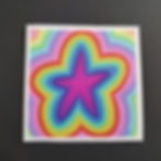 Thumbnail: Rainbow Star Art Sticker