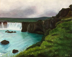 "Waterfall of the Gods" - Godafoss Falls, Iceland