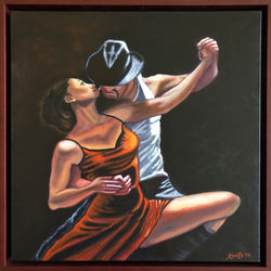 Replica of a Mark Spain painting