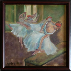 Homage To Degas - "Ballet Dancers"