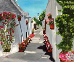 "Springtime in Alberobello"
