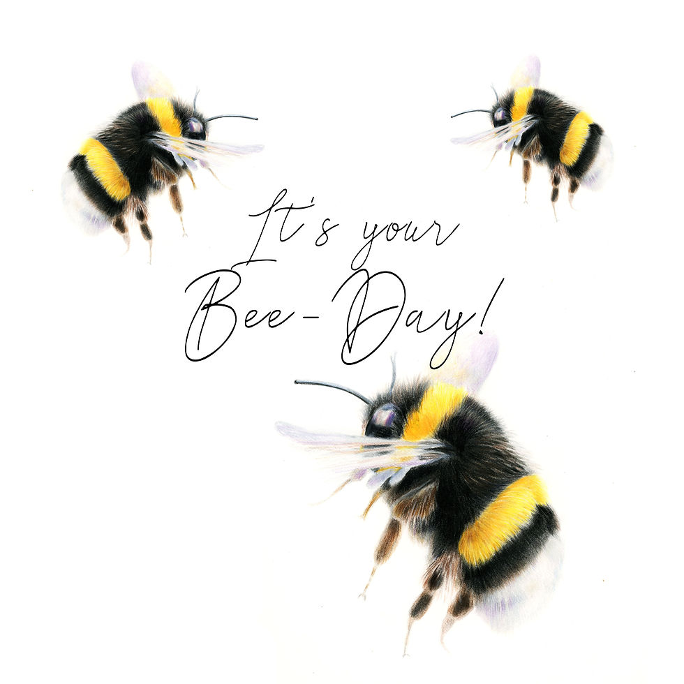 Thumbnail: "It's your Bee-Day" Birthday Card