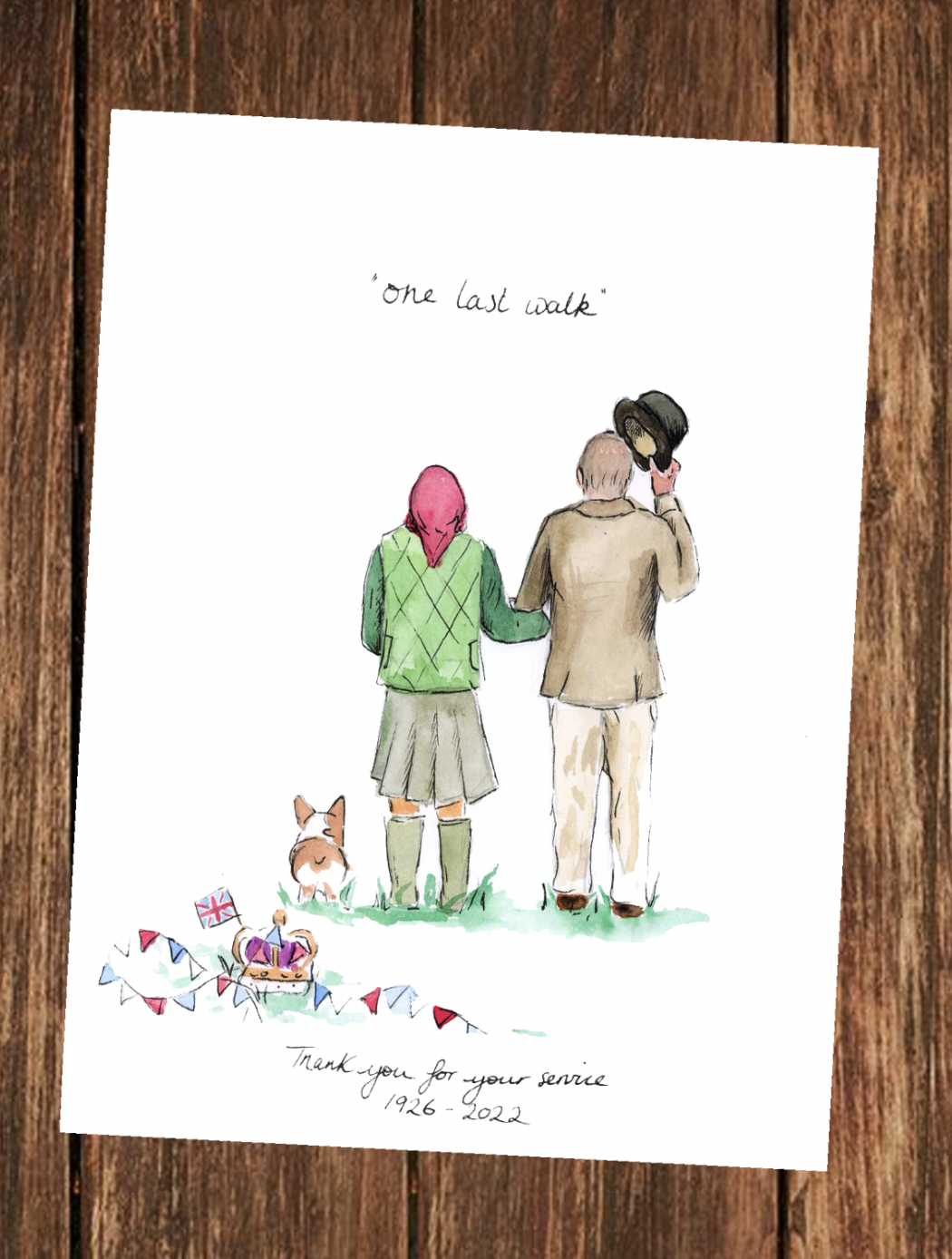 One Last Walk - Charity Print