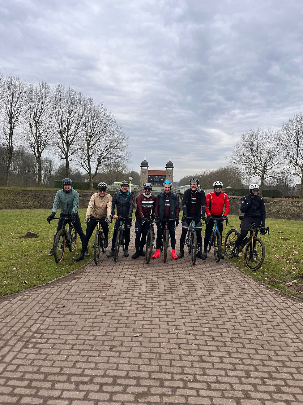 Das CCC-Januar-Gravel Peloton