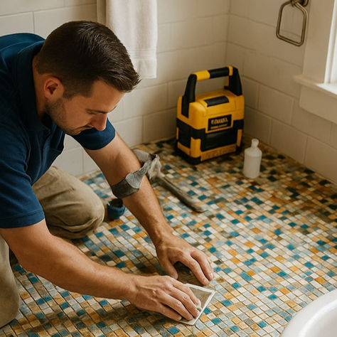 Pose de carrelage dans la salle de bain : ce qu'il faut savoir selon les DTU 🚿