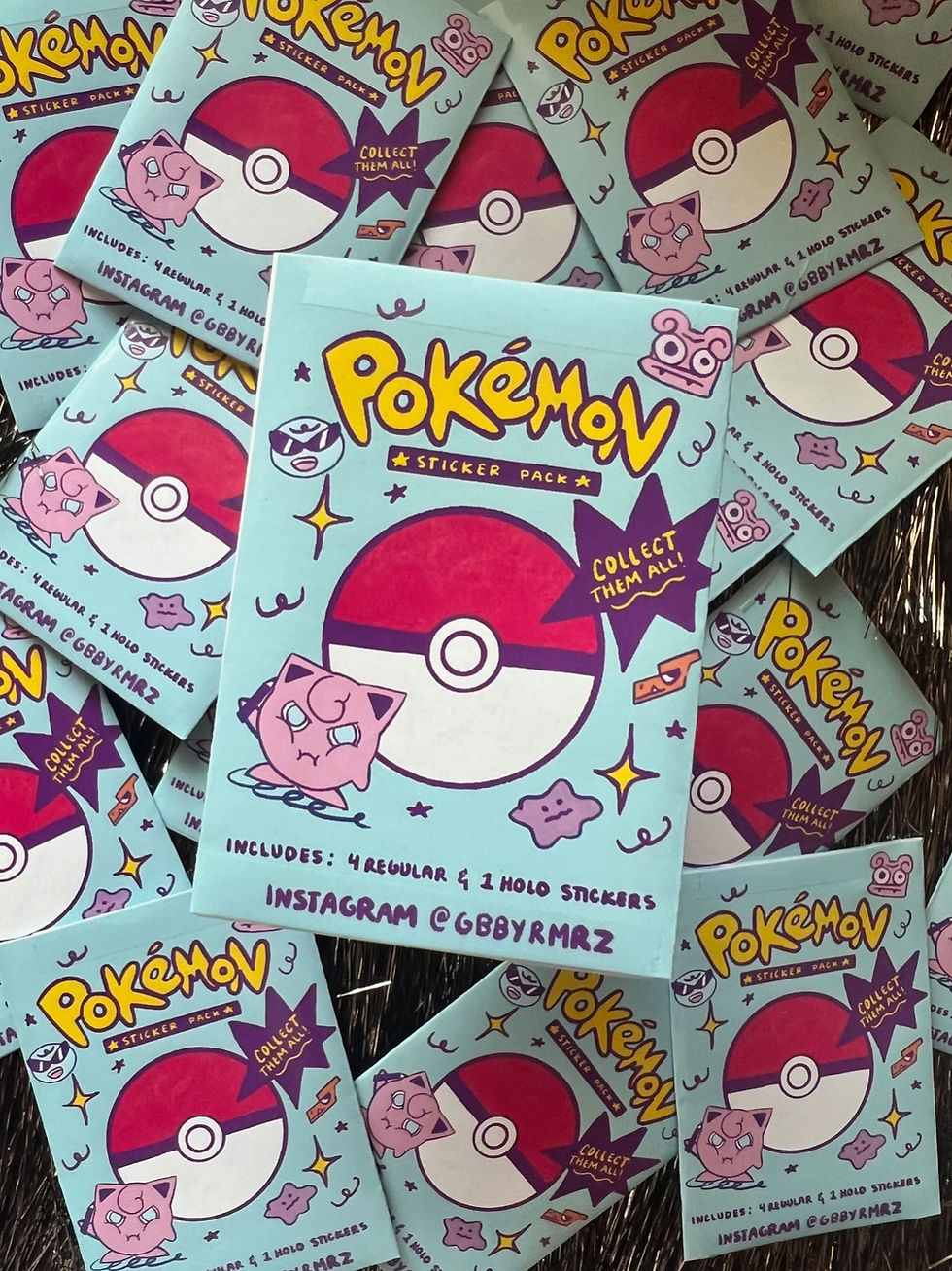 Pokemon Sticker Packs Vol 2