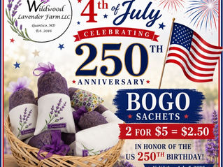 4th of July 250th Celebration - BOGO Sachets