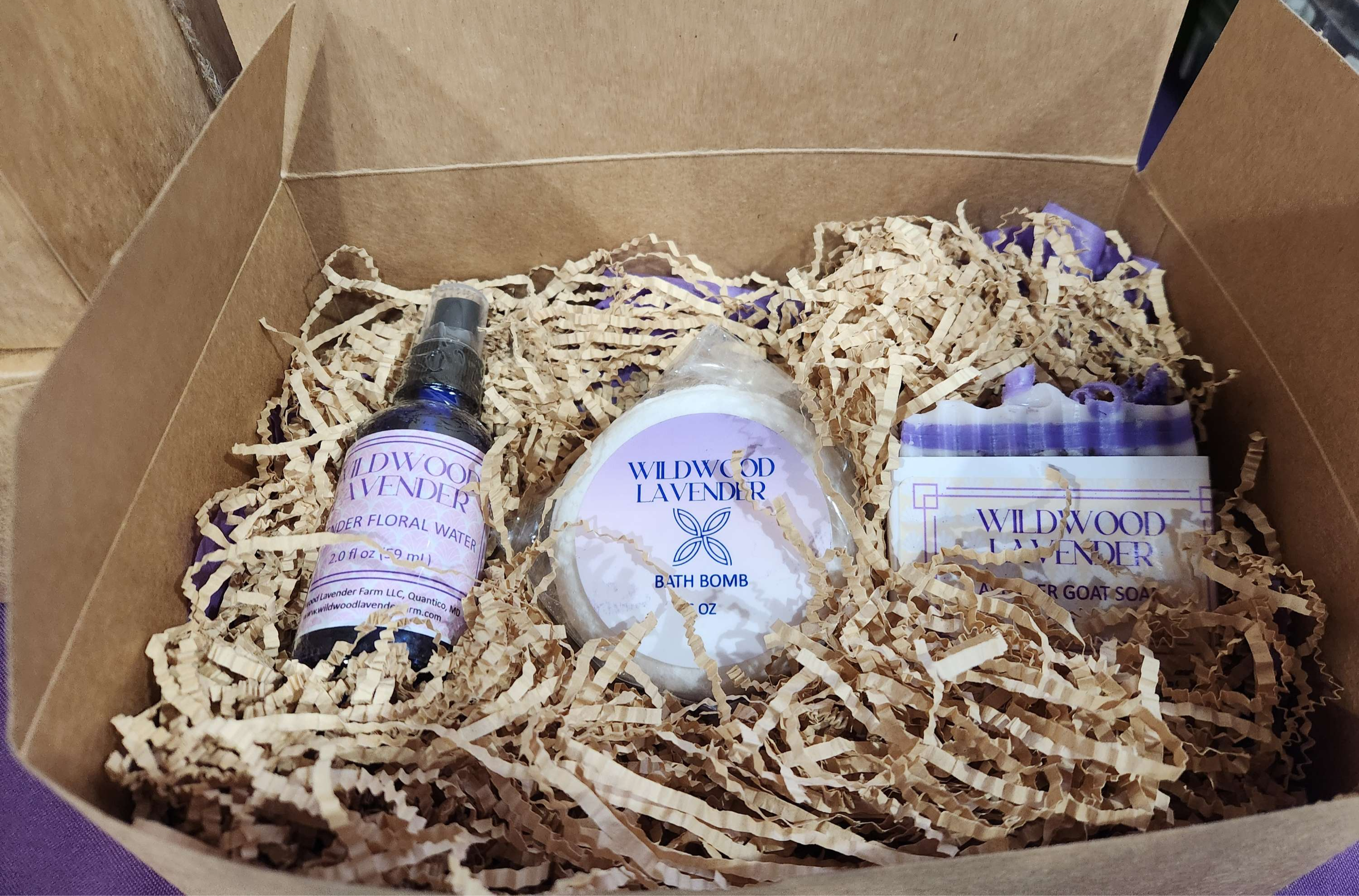 Lavender Essentials Gift Box