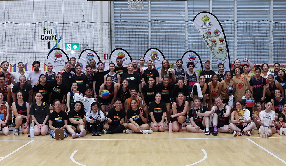 All of Spectres Australia poses for a photo