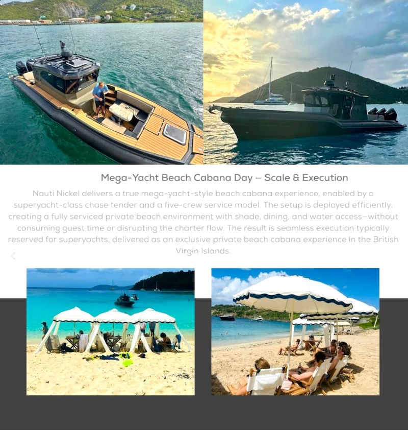 Power Catamaran Nauti Nickel Excursions