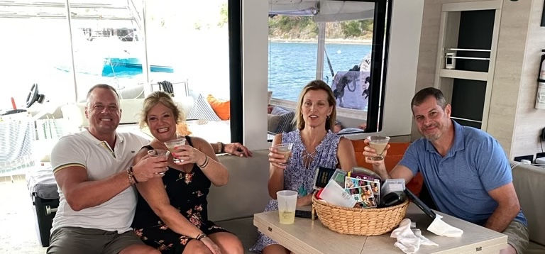 Catamaran Southern Charm Yacht Charter Review from Rusty LaRue February 2024