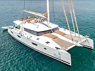 Catamaran in the British Virgin Islands