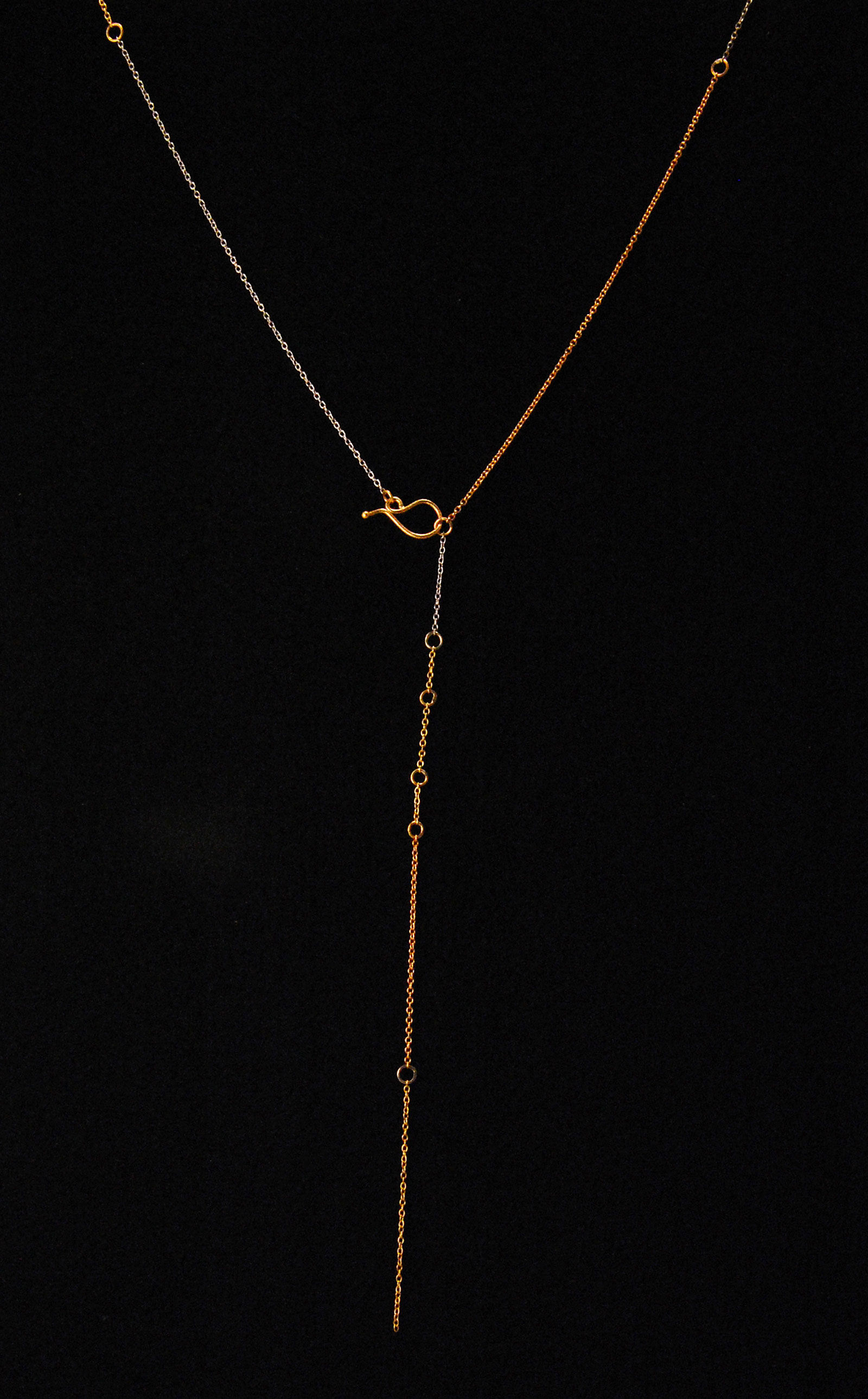 gold line lariat