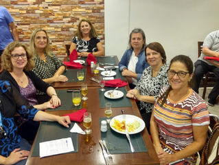 ALMOÇO no HOTEL PLAZA MAYOR - 2019