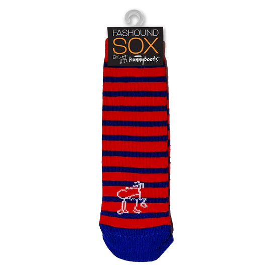 Thumbnail: Fashound Sox - Striped Under-boot socks for Sighthounds