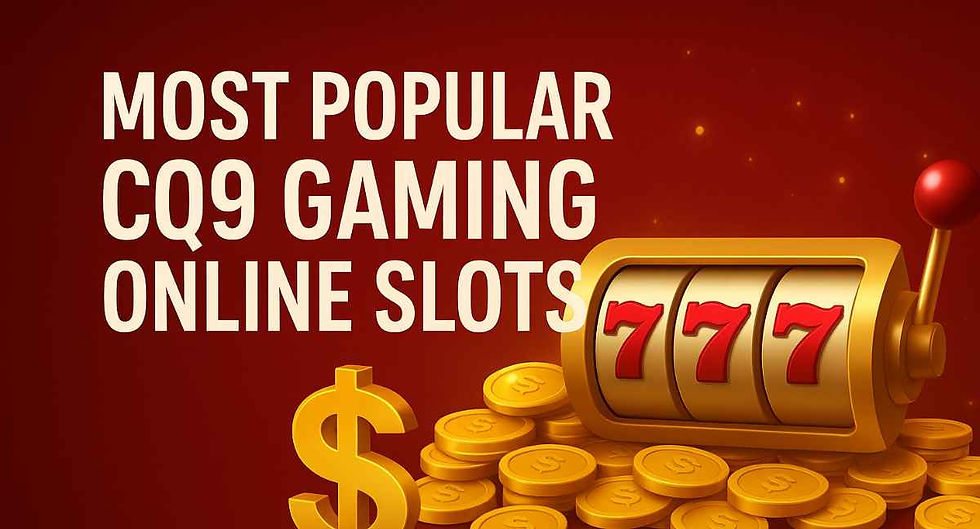 Most Popular CQ9 Gaming Online Slots