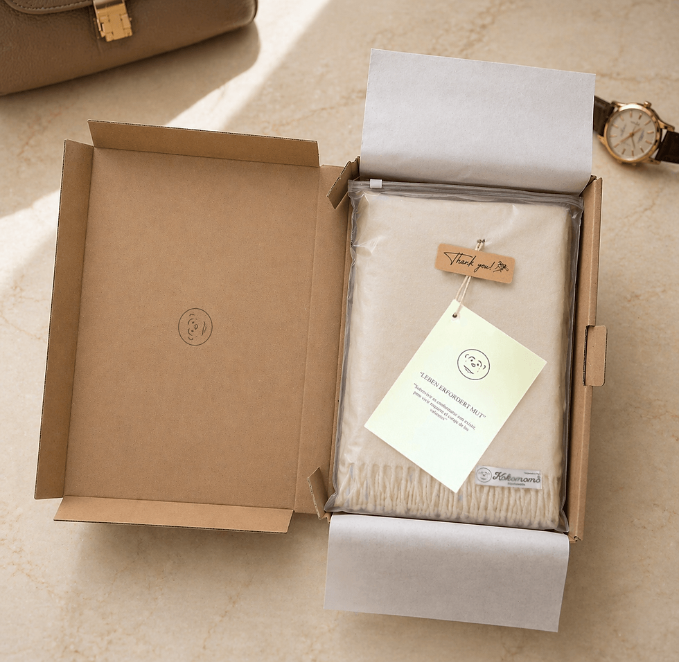 Miniatura: Box Geschenk Alpaka Damen Schal Kaufen
