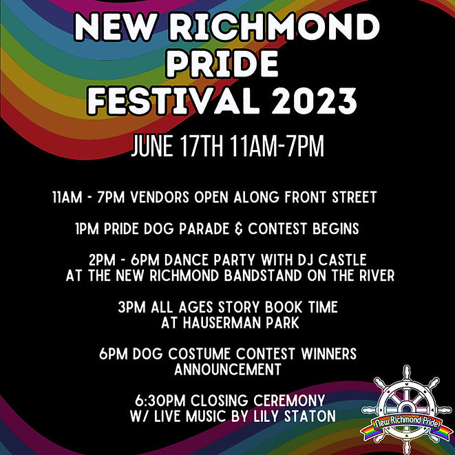 New Richmond Pride 2025 New Richmond Pride