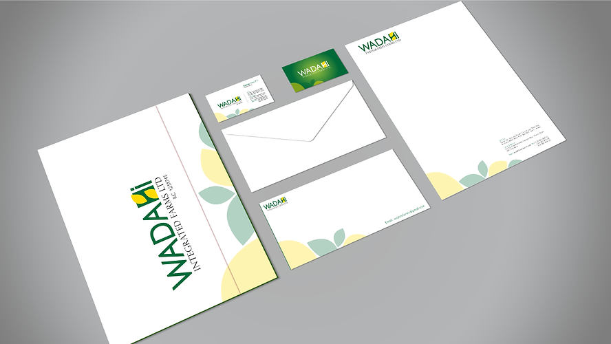 envelop, letterhead design