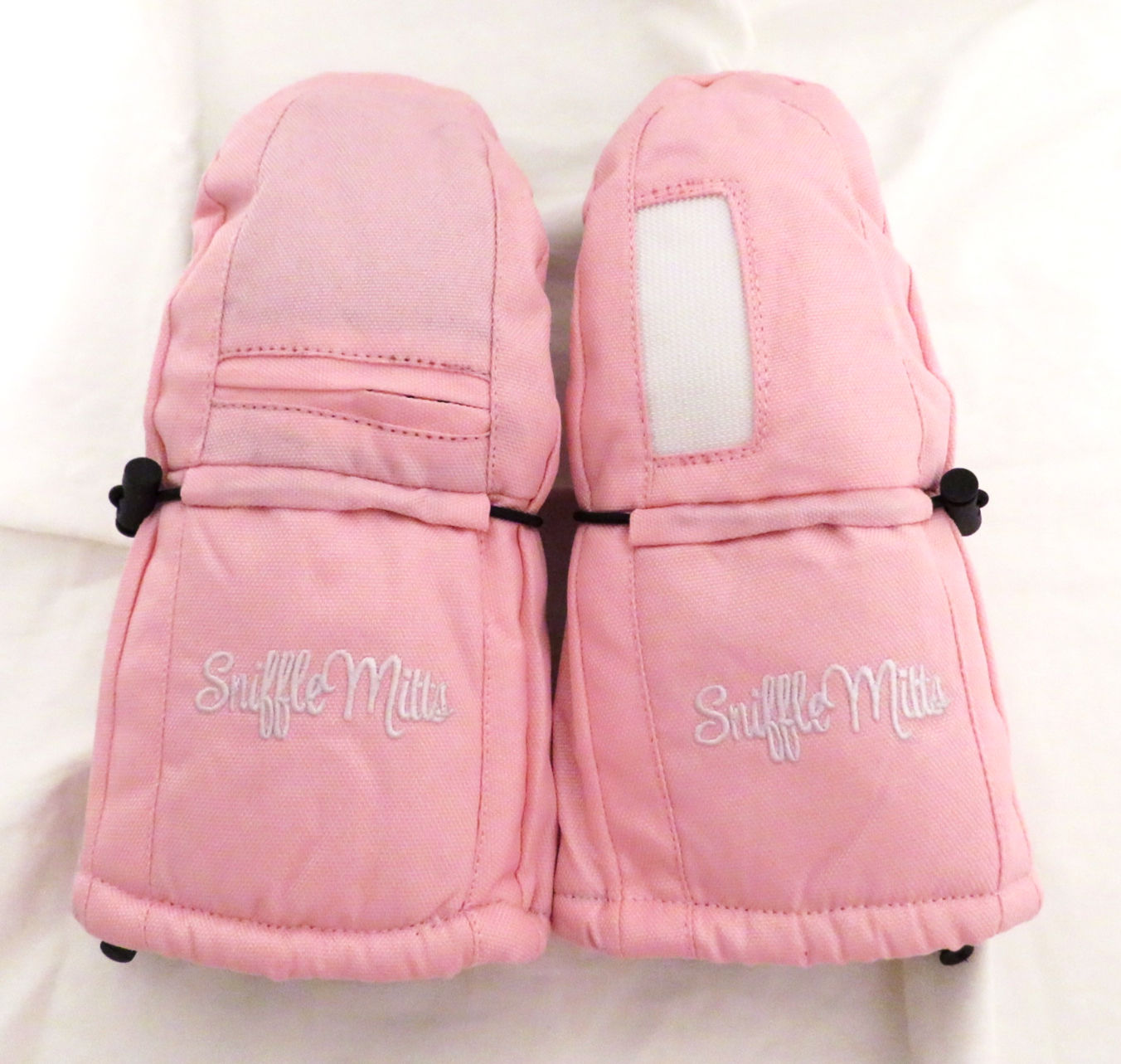 Pink Sniffle Mitts