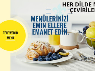 Menü Tercümelerini emin ellere bırakın...