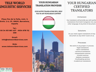 Simple or Sworn Hungarian translators to help you