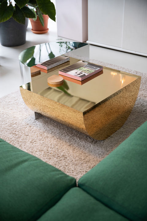 tafel spiegel laminaat