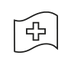 Pictogramme drapeau suisse