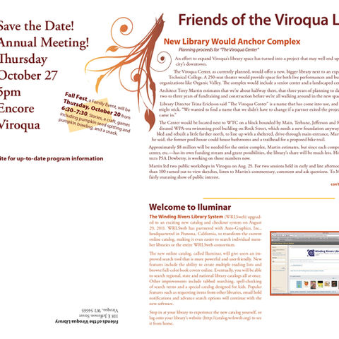 Newsletter, page layout, graphic design