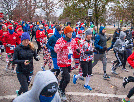 Frosty 5 and Mistletoe Mile races