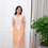 Thumbnail: Printed Cotton Chikankari Kurti from Lucknow-Apricot