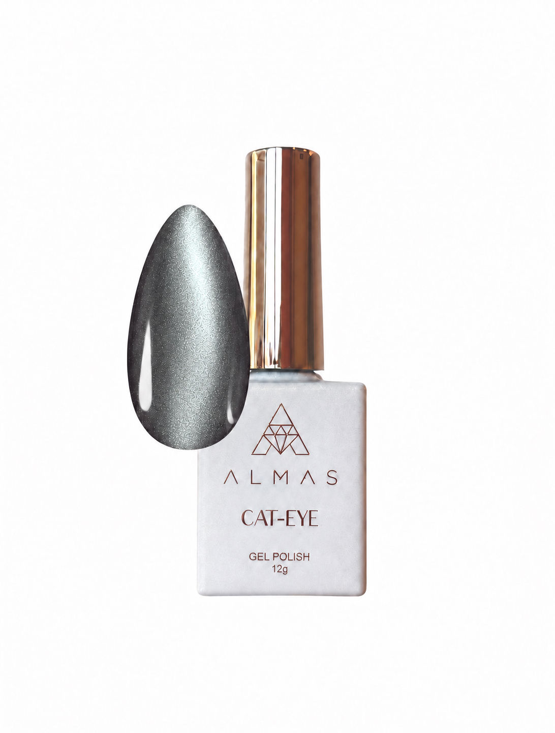 Twilight - Vernis semi-permanent - Effet Cat-Eye - Gris
