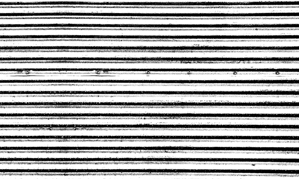 Corrugated Metal Transparent