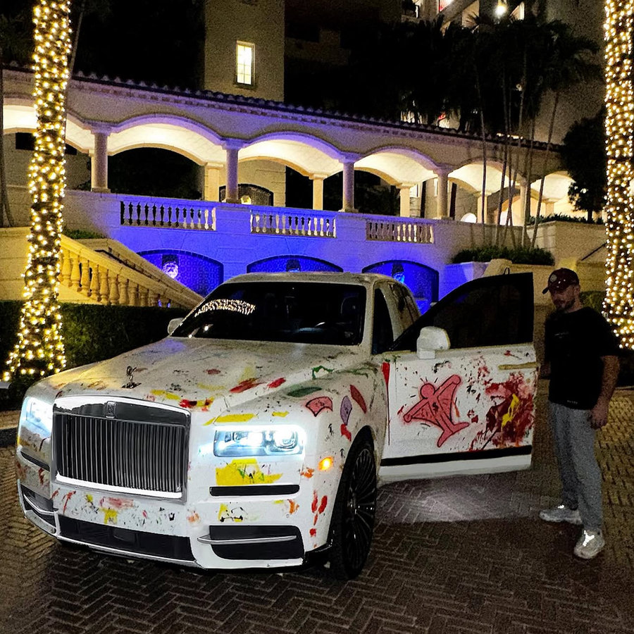 Rolls-Royce customisée par Zoulli Art à Miami