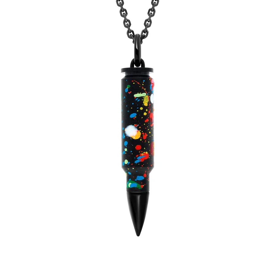 Pendentif Fatal Attraction Akillis x Zoulli Art en titane